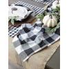 imageDII Buffalo Check Collection Classic Farmhouse Table Runner 14x72 Red ampamp BlackBlack  White