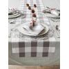 imageDII Buffalo Check Collection Classic Farmhouse Table Runner 14x72 Red ampamp BlackGray  White
