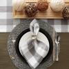 imageDII Buffalo Check Collection Classic Farmhouse Table Runner 14x72 Red ampamp BlackGray  White