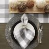 imageDII Buffalo Check Collection Classic Farmhouse Table Runner 14x72 Red ampamp BlackGray  White