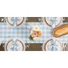 imageDII Buffalo Check Collection Classic Farmhouse Table Runner 14x72 Red ampamp BlackLight Blue  White