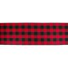 imageDII Buffalo Check Collection Classic Farmhouse Table Runner 14x72 Red ampamp BlackRed  Black