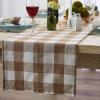 imageDII Buffalo Check Collection Classic Farmhouse Table Runner 14x72 Red ampamp BlackStone