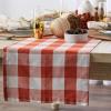 imageDII Buffalo Check Collection Classic Farmhouse Table Runner 14x72 Red ampamp BlackVintage Red
