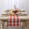 imageDII Buffalo Check Collection Classic Farmhouse Table Runner 14x72 Red ampamp BlackVintage Red