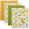 imageDII Cleaning Collection MultiPurpose Microfiber Lemon Print Dishtowel SetLemon Print