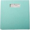 imageDII Collapsible Polyester Storage Cube Solid Lightweight and Durable Small Square 11x11x11quot BlackAqua