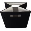 imageDII Collapsible Polyester Storage Cube Solid Lightweight and Durable Small Square 11x11x11quot BlackBlack
