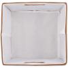 imageDII Collapsible Polyester Storage Cube Solid Lightweight and Durable Small Square 11x11x11quot BlackCinnamon
