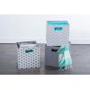 imageDII Collapsible Polyester Storage Cube Solid Lightweight and Durable Small Square 11x11x11quot BlackGray