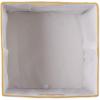 imageDII Collapsible Polyester Storage Cube Solid Lightweight and Durable Small Square 11x11x11quot BlackHoney Gold