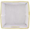 imageDII Collapsible Polyester Storage Cube Solid Lightweight and Durable Small Square 11x11x11quot BlackLemongrass