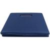 imageDII Collapsible Polyester Storage Cube Solid Lightweight and Durable Small Square 11x11x11quot BlackNautical Blue