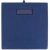 imageDII Collapsible Polyester Storage Cube Solid Lightweight and Durable Small Square 11x11x11quot BlackNautical Blue