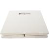 imageDII Collapsible Polyester Storage Cube Solid Lightweight and Durable Small Square 11x11x11quot BlackOff White