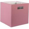 imageDII Collapsible Polyester Storage Cube Solid Lightweight and Durable Small Square 11x11x11quot BlackRose