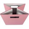 imageDII Collapsible Polyester Storage Cube Solid Lightweight and Durable Small Square 11x11x11quot BlackRose