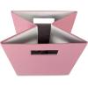 imageDII Collapsible Polyester Storage Cube Solid Lightweight and Durable Small Square 11x11x11quot BlackRose