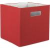 imageDII Collapsible Polyester Storage Cube Solid Lightweight and Durable Small Square 11x11x11quot BlackRust
