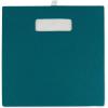 imageDII Collapsible Polyester Storage Cube Solid Lightweight and Durable Small Square 11x11x11quot BlackTeal