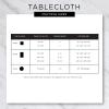 imageDII Ikat Outdoor Zippered Tabletop Collection Water Resistant 60x84 Tablecloth BlueBlack