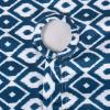 imageDII Ikat Outdoor Zippered Tabletop Collection Water Resistant 60x84 Tablecloth BlueBlue