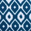 imageDII Ikat Outdoor Zippered Tabletop Collection Water Resistant 60x84 Tablecloth BlueBlue