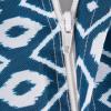 imageDII Ikat Outdoor Zippered Tabletop Collection Water Resistant 60x84 Tablecloth BlueBlue