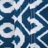 imageDII Ikat Outdoor Zippered Tabletop Collection Water Resistant 60x84 Tablecloth BlueBlue