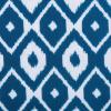 imageDII Ikat Outdoor Zippered Tabletop Collection Water Resistant 60x84 Tablecloth BlueBlue
