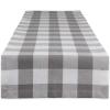 imageDII Buffalo Check Collection Classic Farmhouse Table Runner 14x72 Red ampamp BlackGray  White