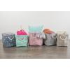 imageDII Collapsible Polyester Storage Bin Stained Glass Stone Medium RectangleAqua