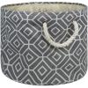 imageDII Collapsible Polyester Storage Bin Stained Glass Stone Medium RectangleGray