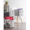 imageDII Collapsible Polyester Storage Bin Stained Glass Stone Medium RectangleGray