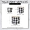 imageDII Collapsible Polyester Storage Bin Stained Glass Stone Medium RectangleGray