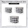 imageDII Collapsible Polyester Storage Bin Stained Glass Stone Medium RectangleStone