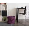 imageDII Collapsible Variegated Polyester Storage Bin Large GrayEggplant