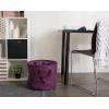 imageDII Collapsible Variegated Polyester Storage Bin Large GrayEggplant