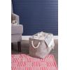 imageDII Collapsible Variegated Polyester Storage Bin Large GrayGray