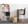 imageDII Collapsible Variegated Polyester Storage Bin Large GrayTaupe