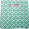 imageDII Hard Sided Collapsible Fabric Storage Container for Nursery Offices ampamp Home Organization 11x11x11  Lattice GrayAqua