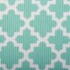 imageDII Hard Sided Collapsible Fabric Storage Container for Nursery Offices ampamp Home Organization 11x11x11  Lattice GrayAqua