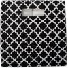 imageDII Hard Sided Collapsible Fabric Storage Container for Nursery Offices ampamp Home Organization 11x11x11  Lattice GrayBlack