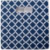 imageDII Hard Sided Collapsible Fabric Storage Container for Nursery Offices ampamp Home Organization 11x11x11  Lattice GrayBlue