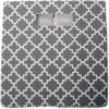 imageDII Hard Sided Collapsible Fabric Storage Container for Nursery Offices ampamp Home Organization 11x11x11  Lattice GrayGray
