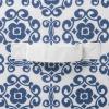 imageDII Non Woven Polyester Scroll Storage Bin Small Nautical Blue