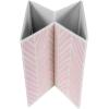 imageDII Non Woven Storage Collection Polyester Herringbone Bin Small Set of 2 Mauve 2 PieceMauve