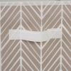 imageDII Non Woven Storage Collection Polyester Herringbone Bin Small Set of 2 Mauve 2 PieceStone