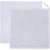 imageDII NonWoven Fabric Storage Bins with Removable Bottom 13quot SmallSet of 2 White 2 Piece