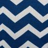 imageDII Polyester Container with Handles Chevron Storage Bin Large Round AquaNavy